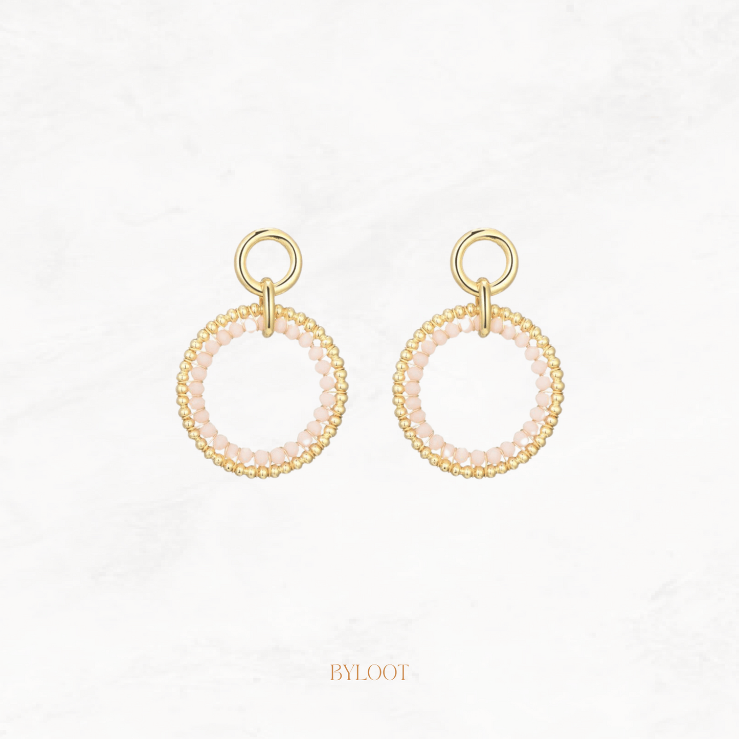 Jetty rose statement earring