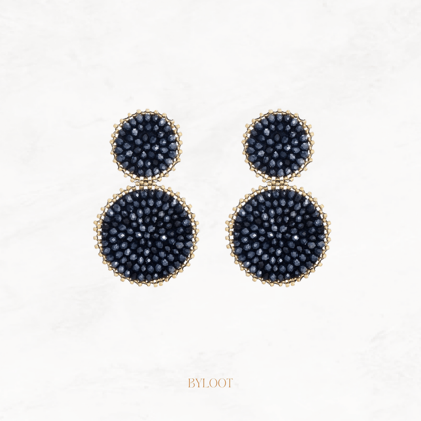 Paradiso blue statement earring