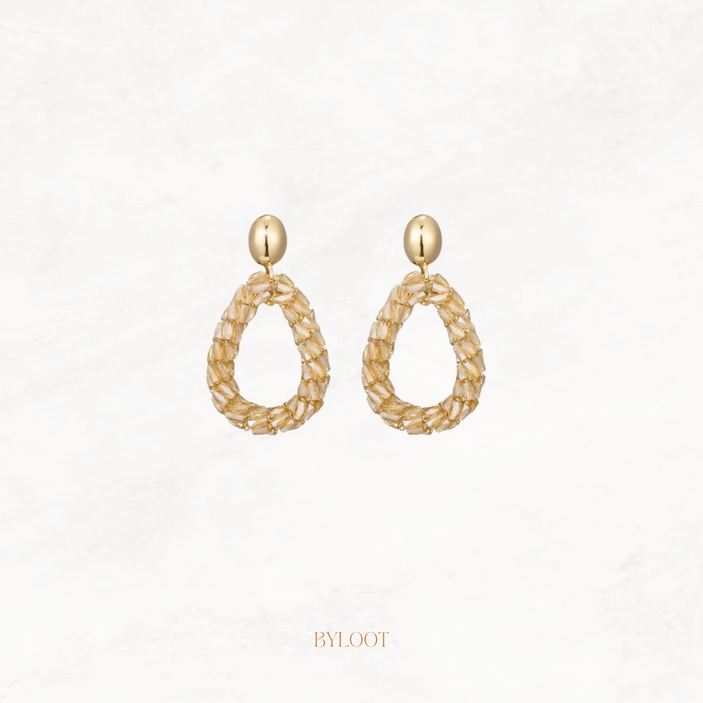 tulip statement earring