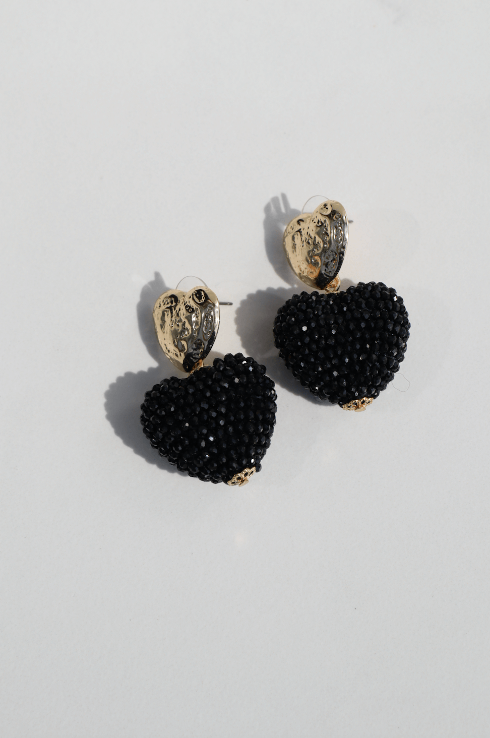 Full of love statement earring black