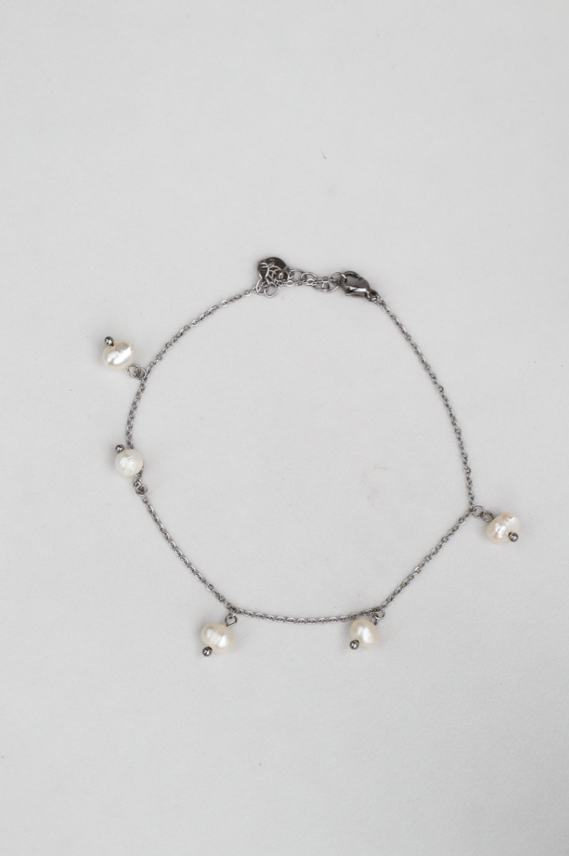 Coastal dream pearl anklet