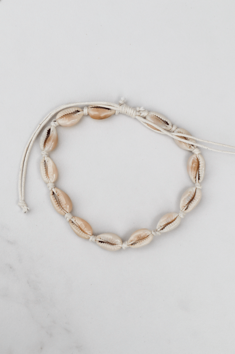 Shell anklet