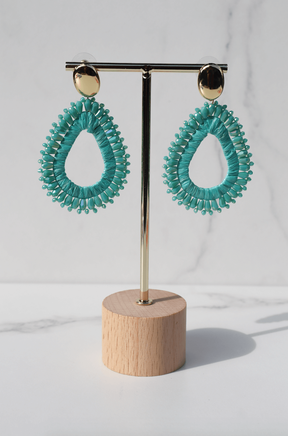 Samé turquoise statement earring