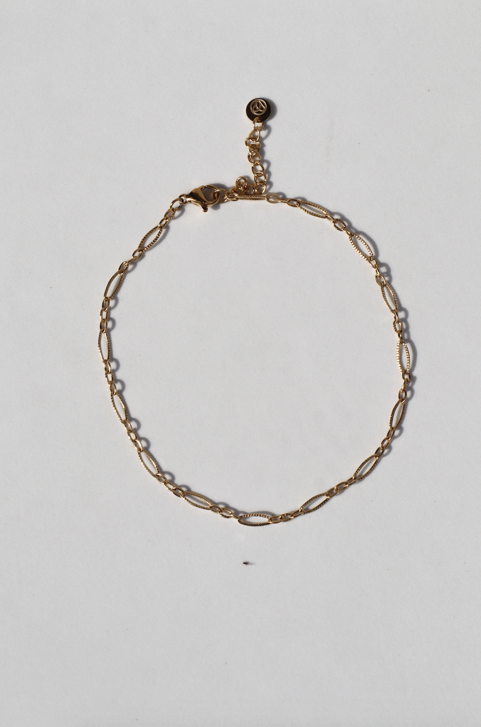 Wave anklet