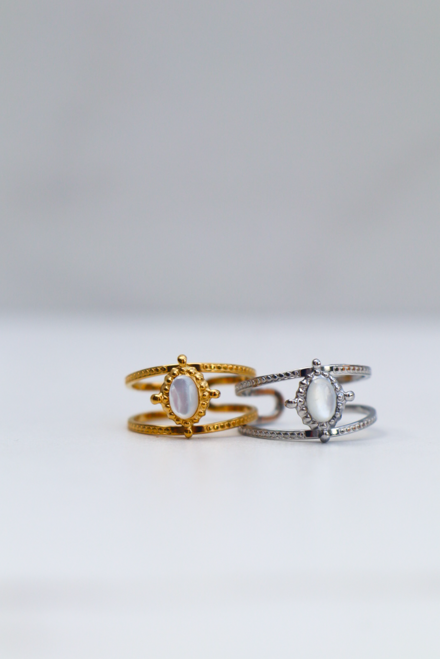 Fine pearl ring