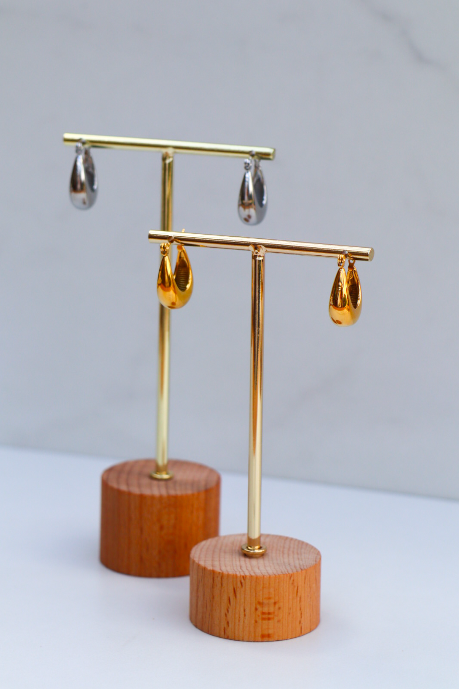 Water drop earrings