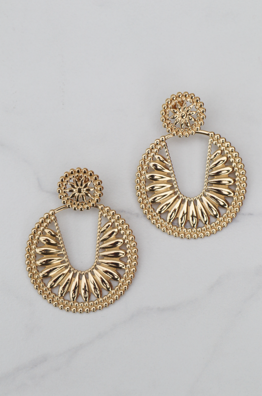 Boho statement earring