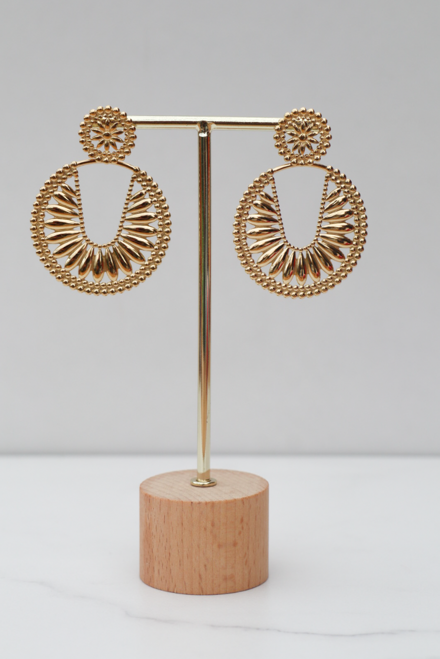 Boho statement earring