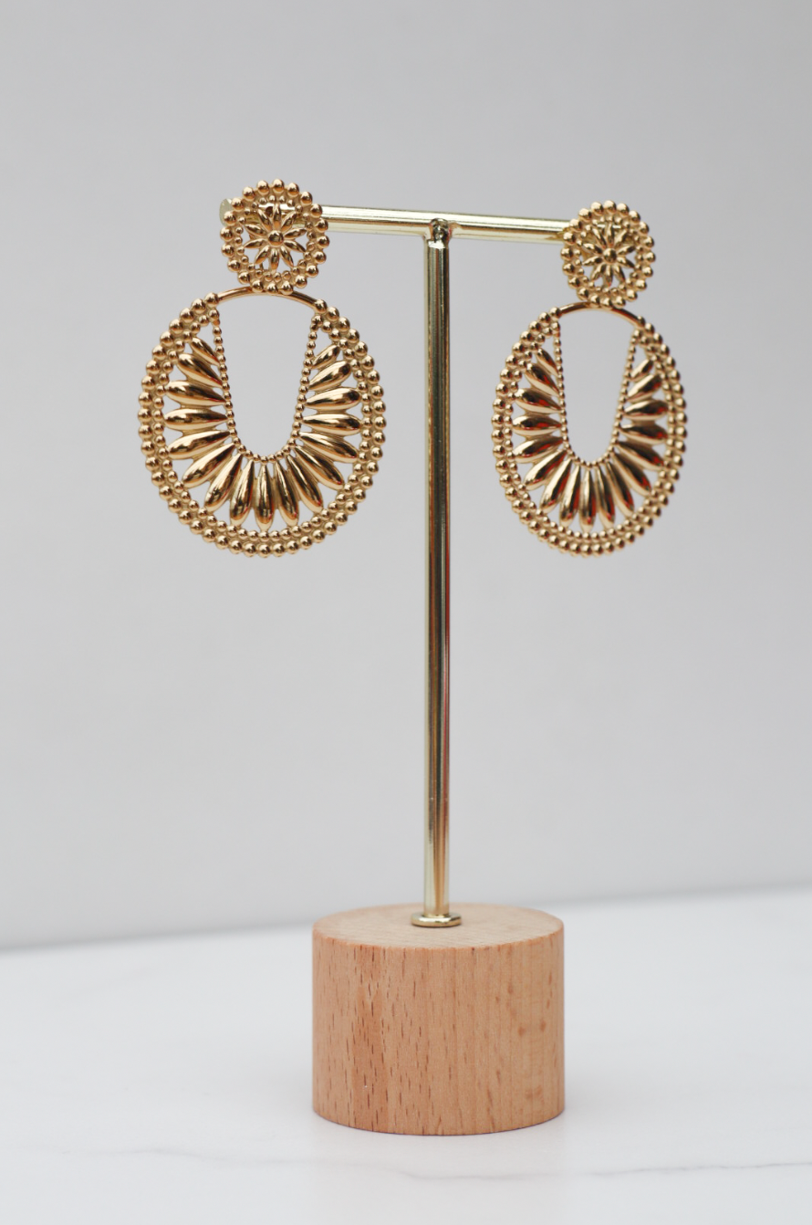 Boho statement earring