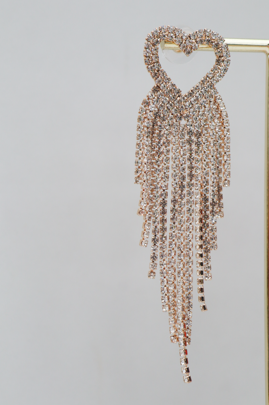 The perfect love statement earring