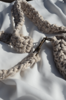 Ivory white bag
