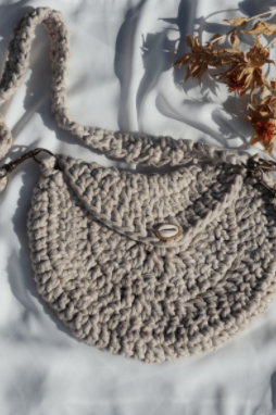 Ivory white bag