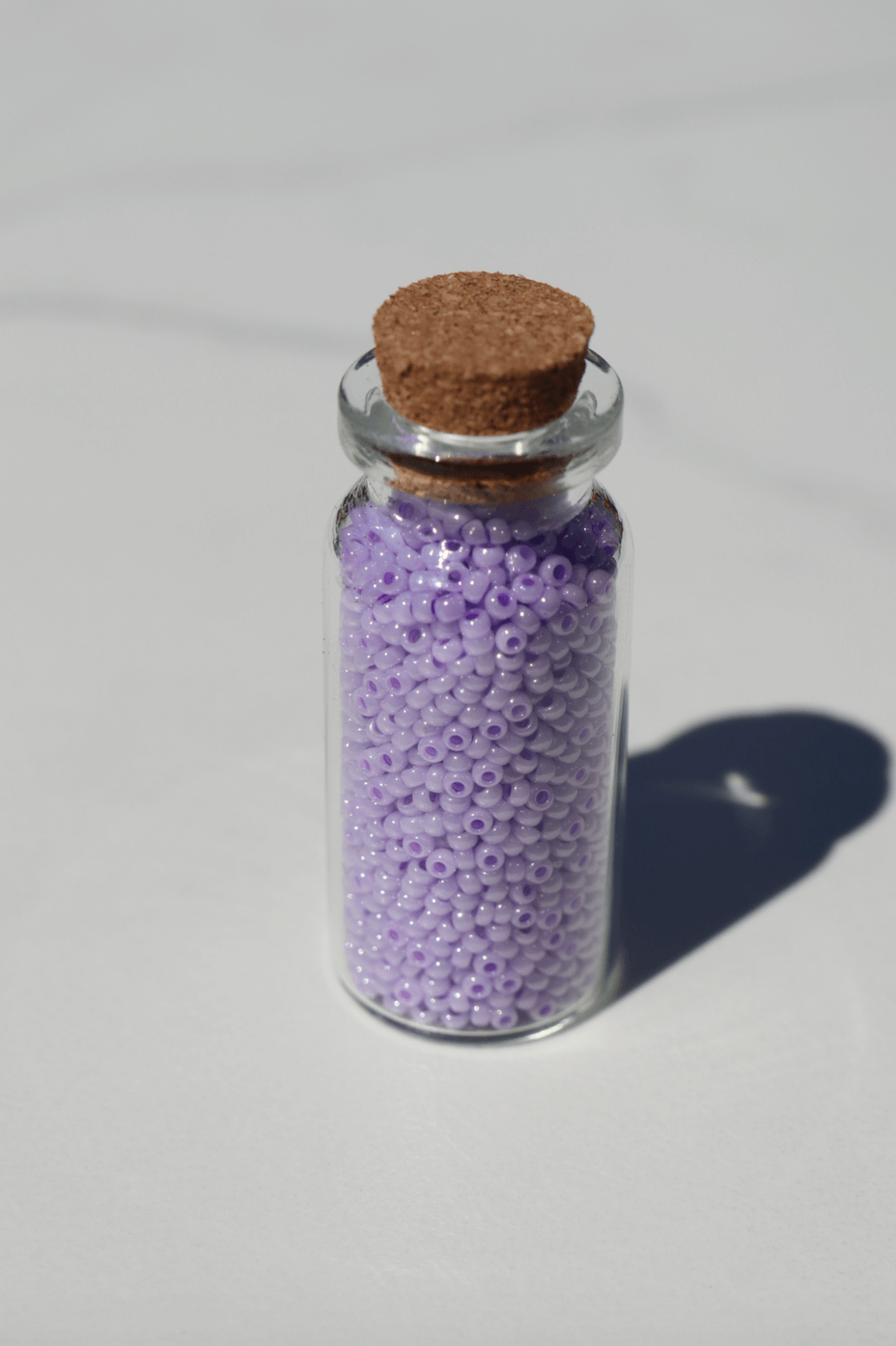DIY beads 2mm purple