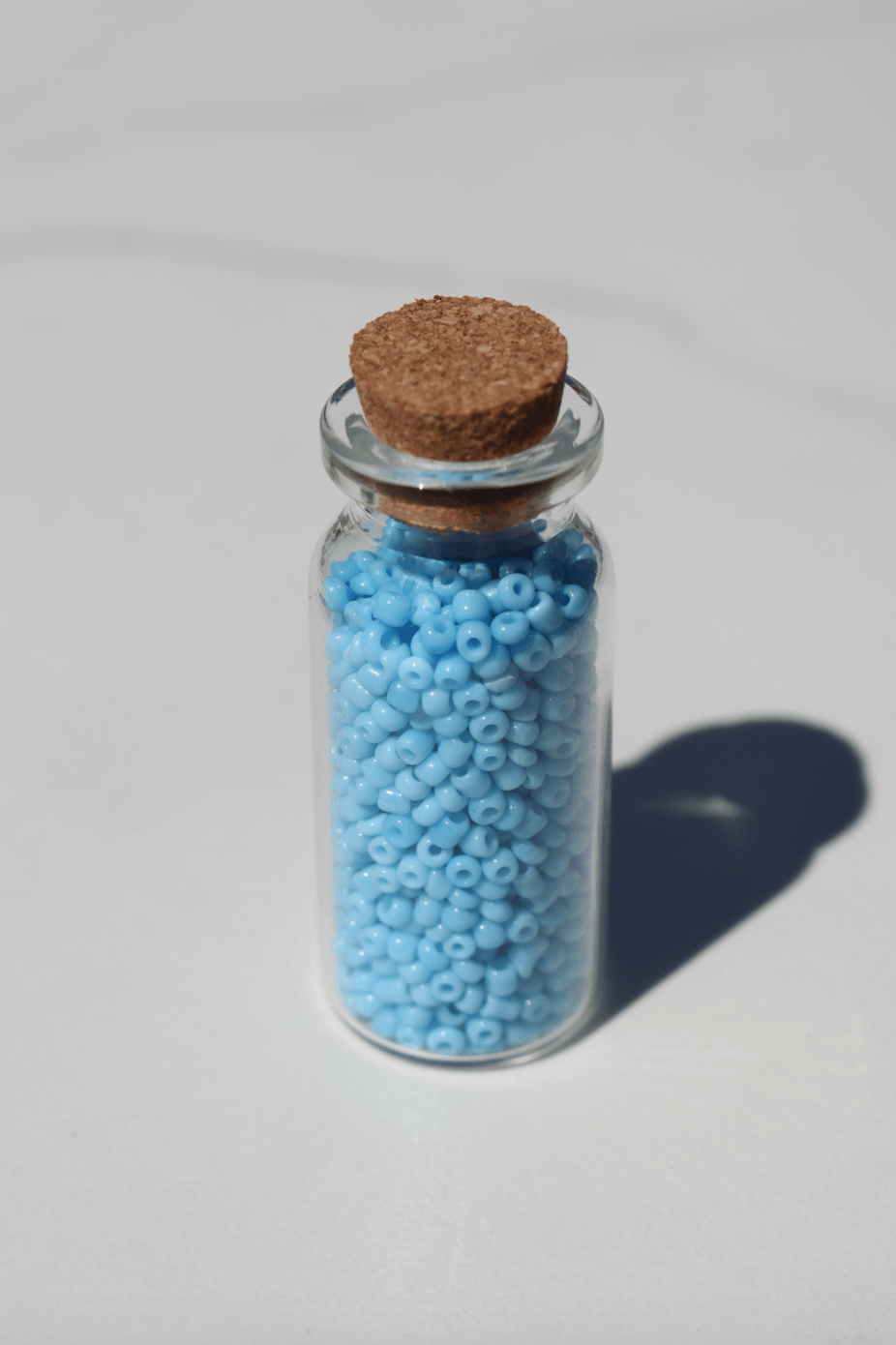 DIY beads 2mm blue