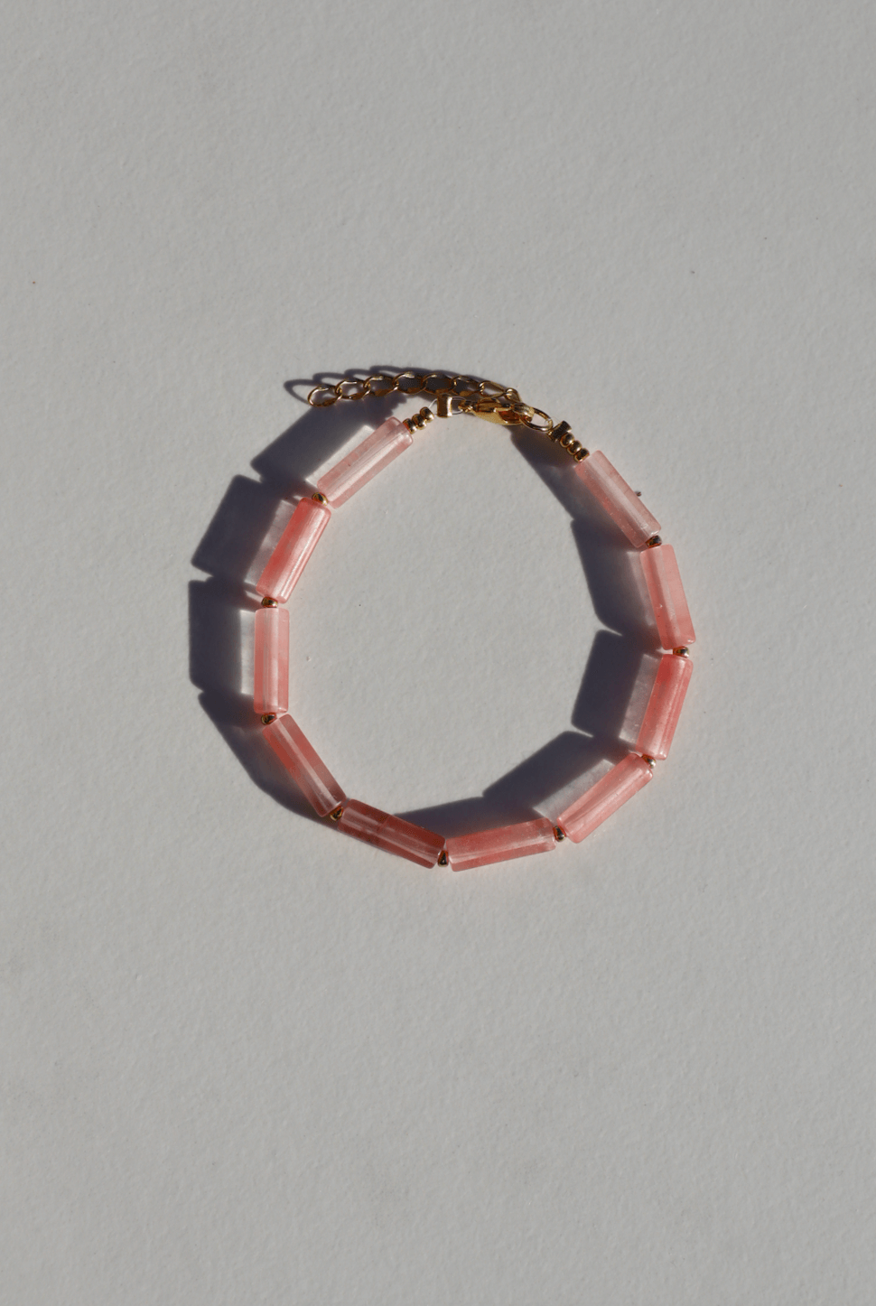 Pretty pink bracelet