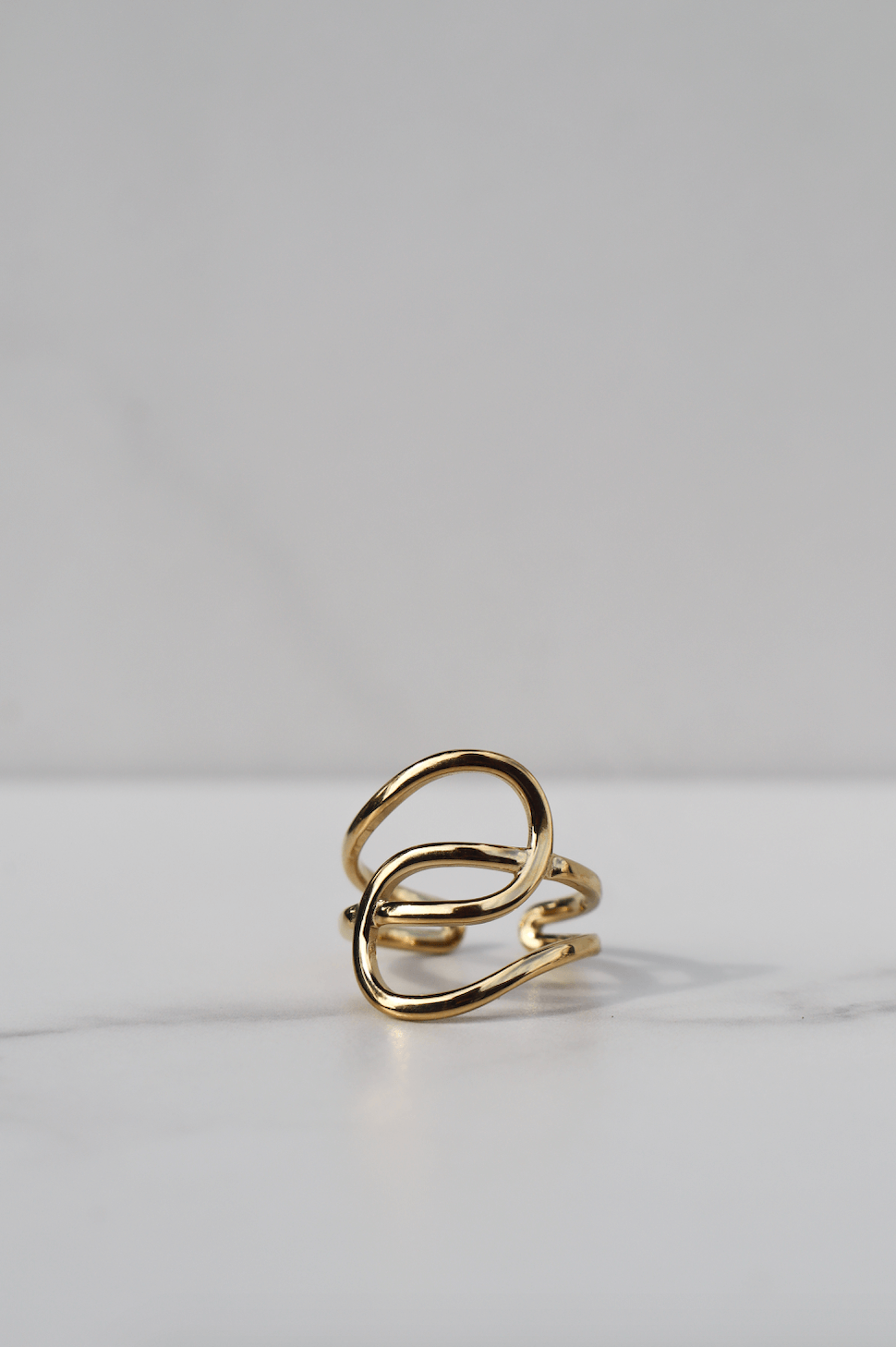 Swan love ring