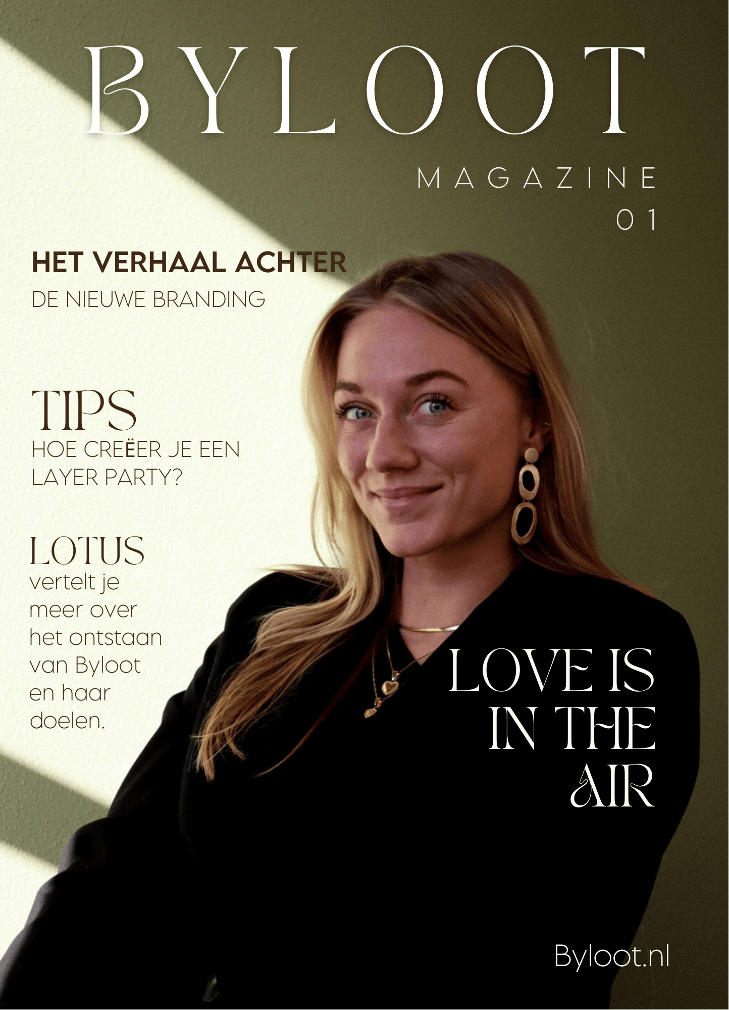 Het nieuwe magazine van byloot over alle trends in sieraden land