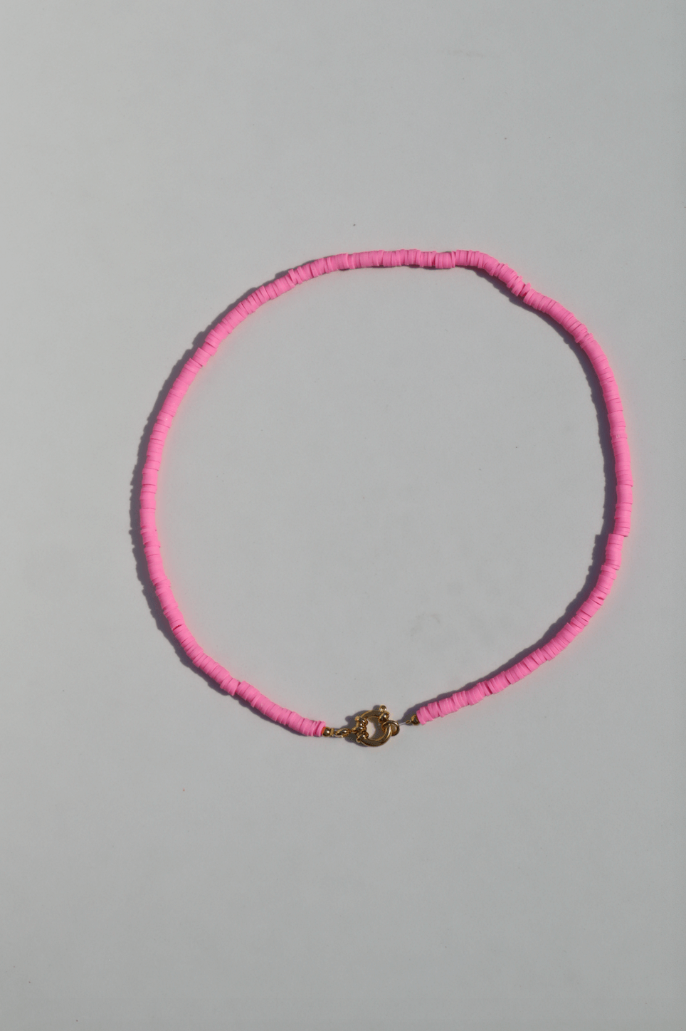 Surf necklace pink