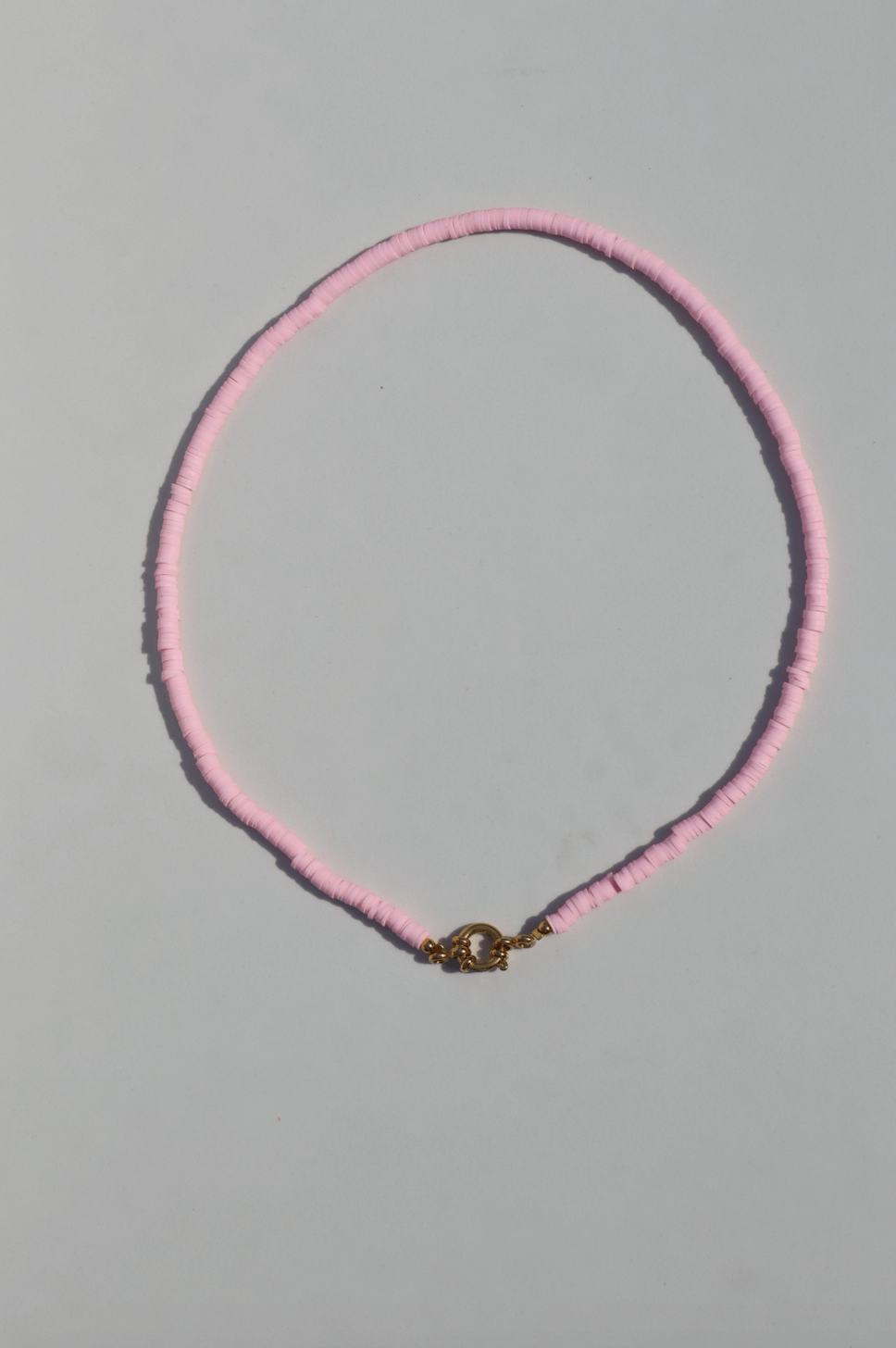 Surf necklace light pink