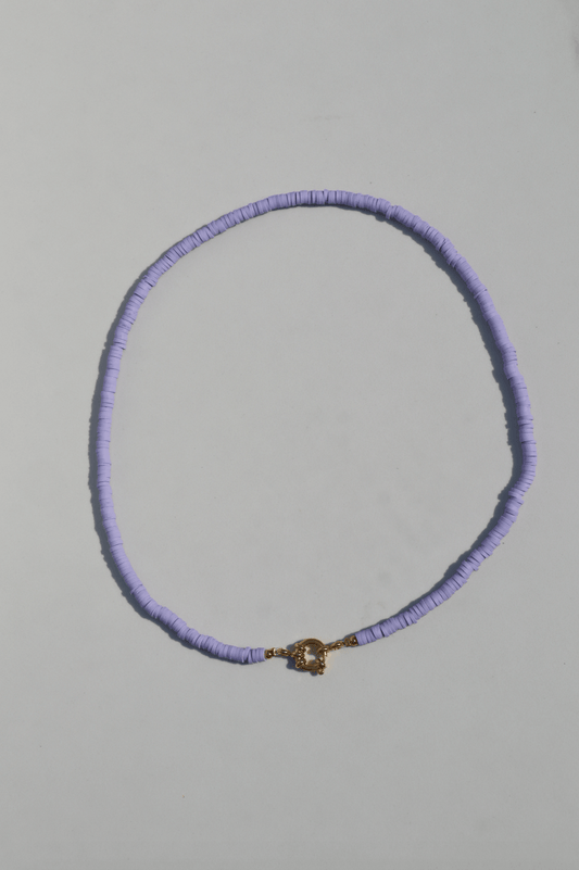 Surf necklace lilac