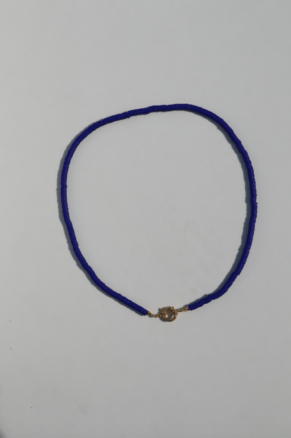 Surf necklace navy blue