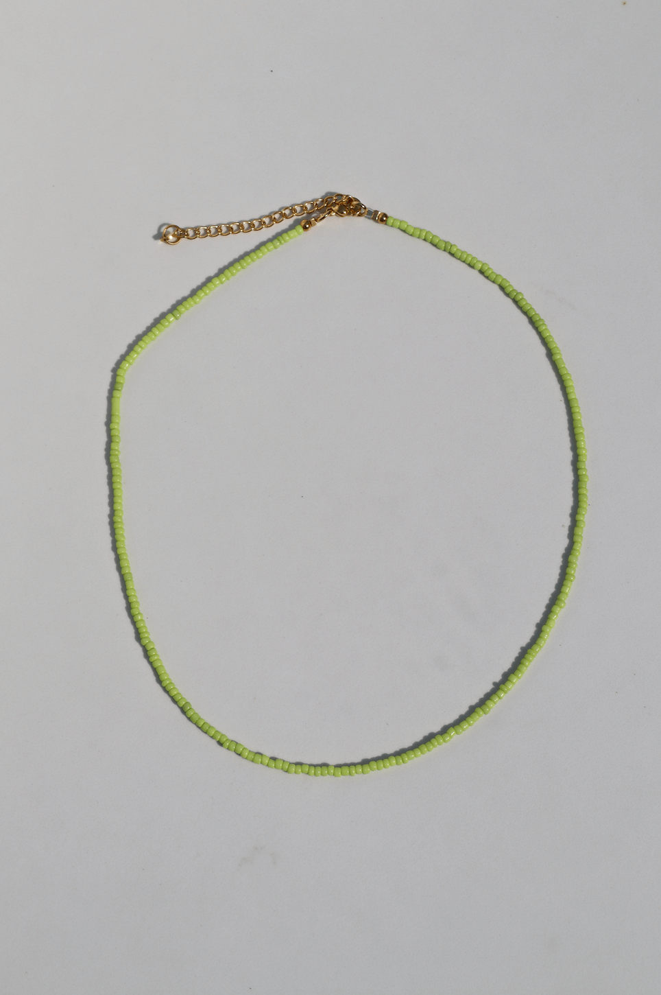 Sun kissed necklace green