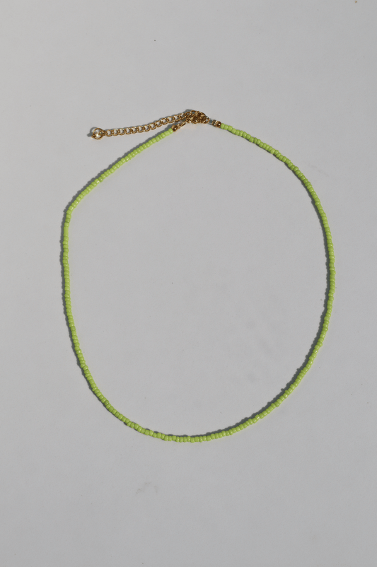 Sun kissed necklace green