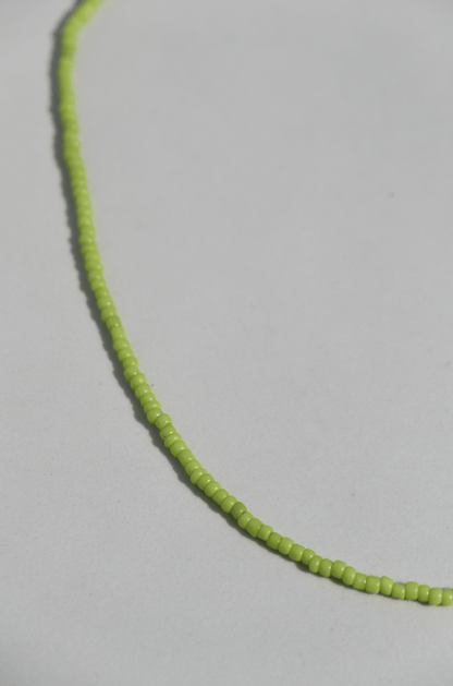 Sun kissed necklace green