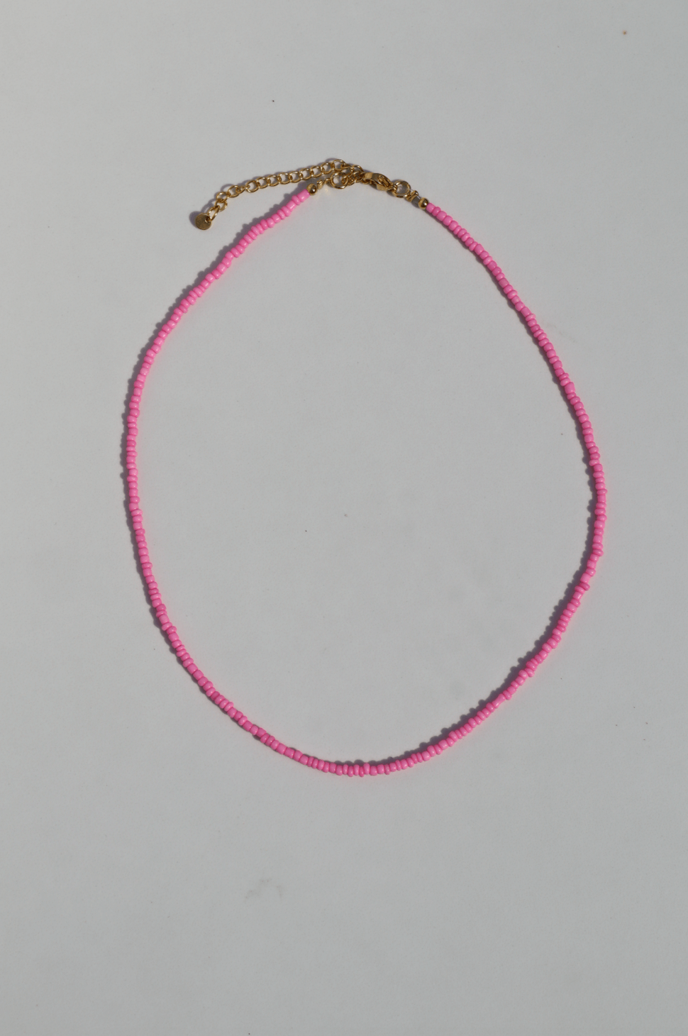 Sun kissed necklace pink