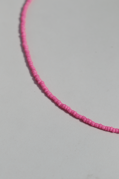 Sun-kissed necklace pink