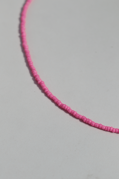 Sun kissed necklace pink