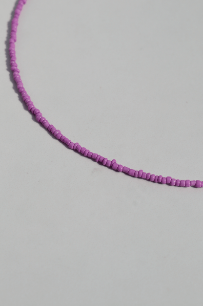 Sun kissed necklace purple