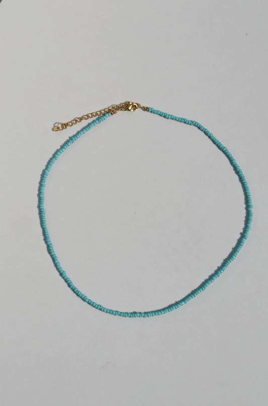 Sun-kissed necklace turqouise