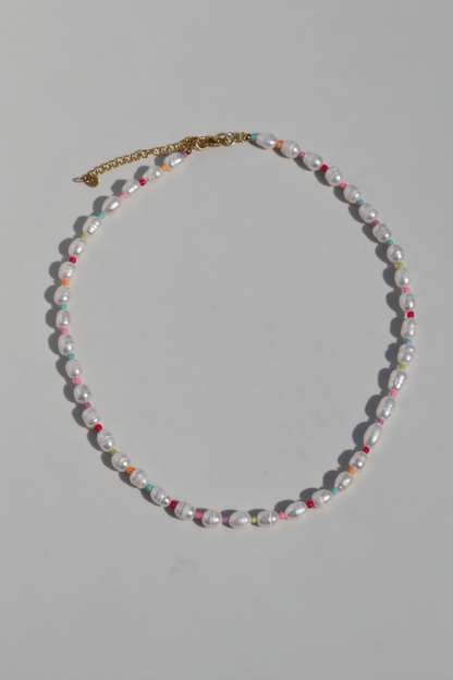 Coastal dream pearl necklace