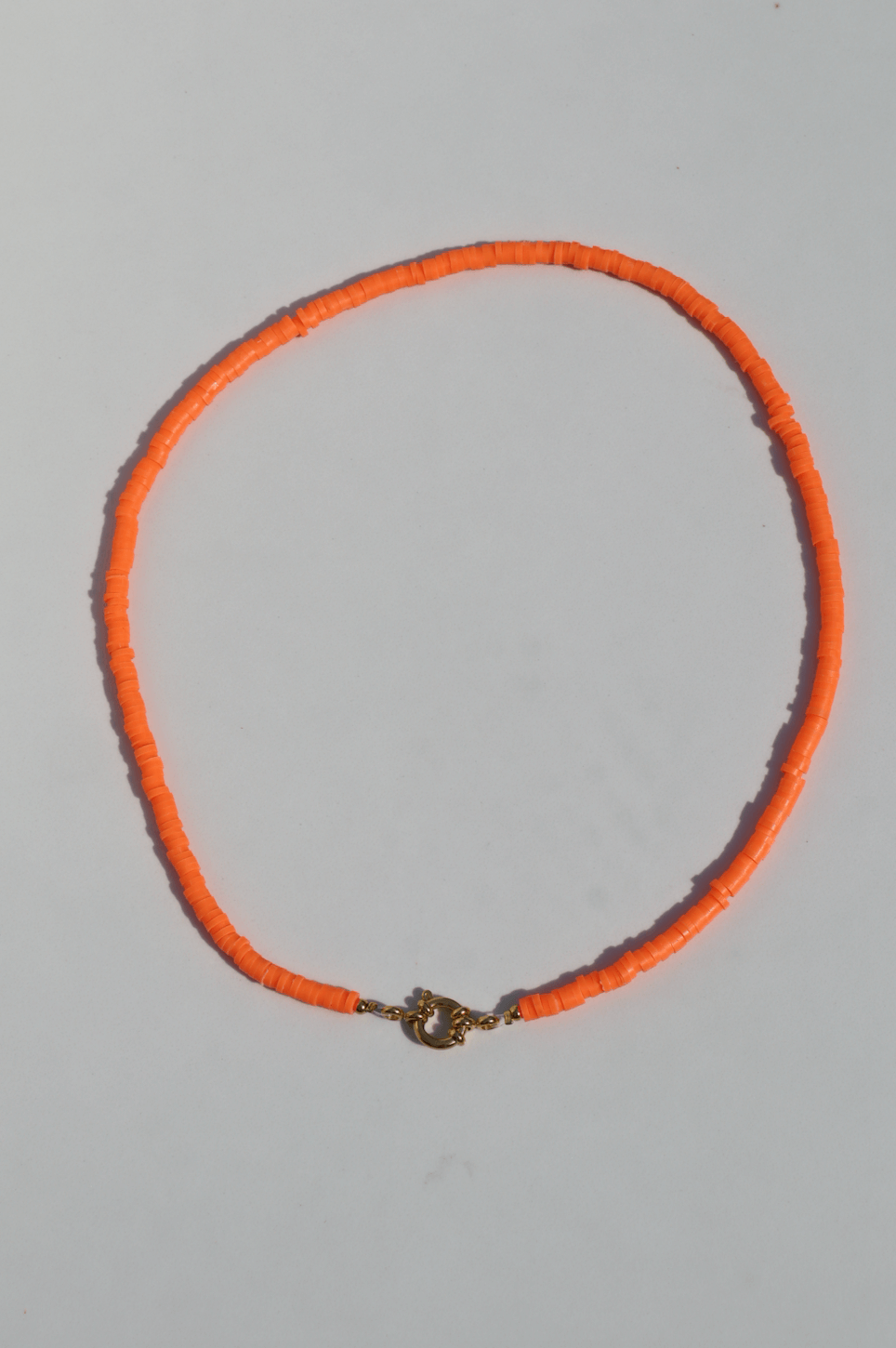 Surf necklace orange