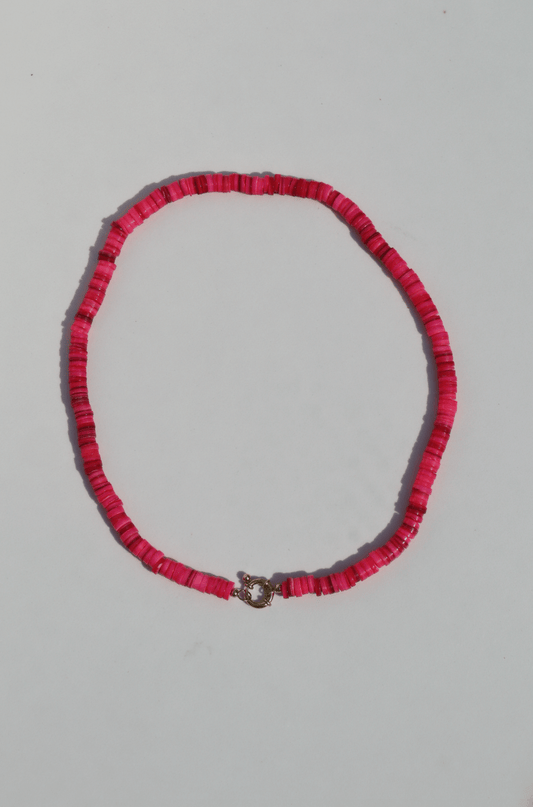 Tropicana necklace pink