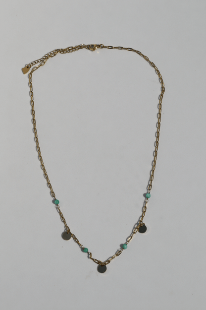 Golden Sands Turquoise necklace