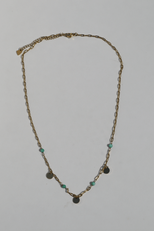 Golden Sands Turquoise necklace