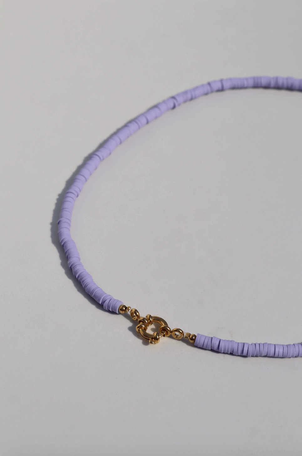 Surf necklace lilac