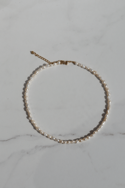 Paradise pearl necklace