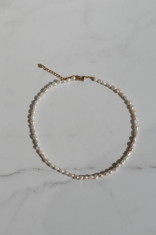 Paradise pearl necklace