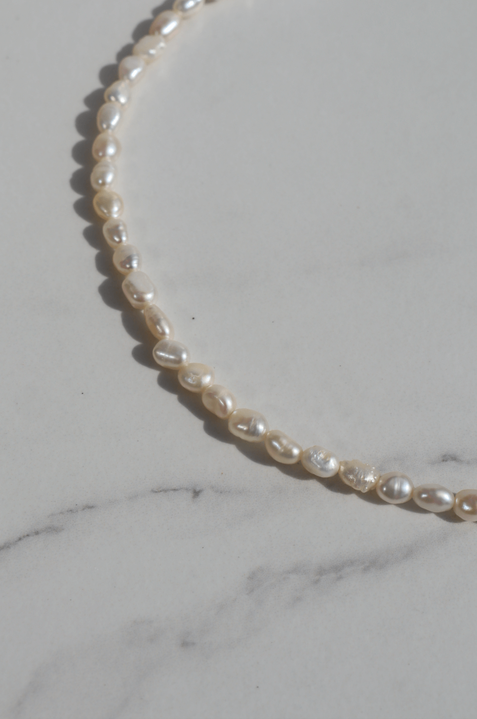 Paradise pearl necklace