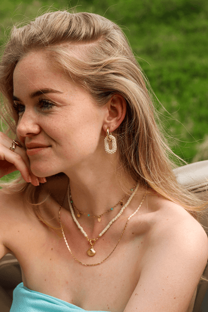 Golden Sands Turquoise necklace
