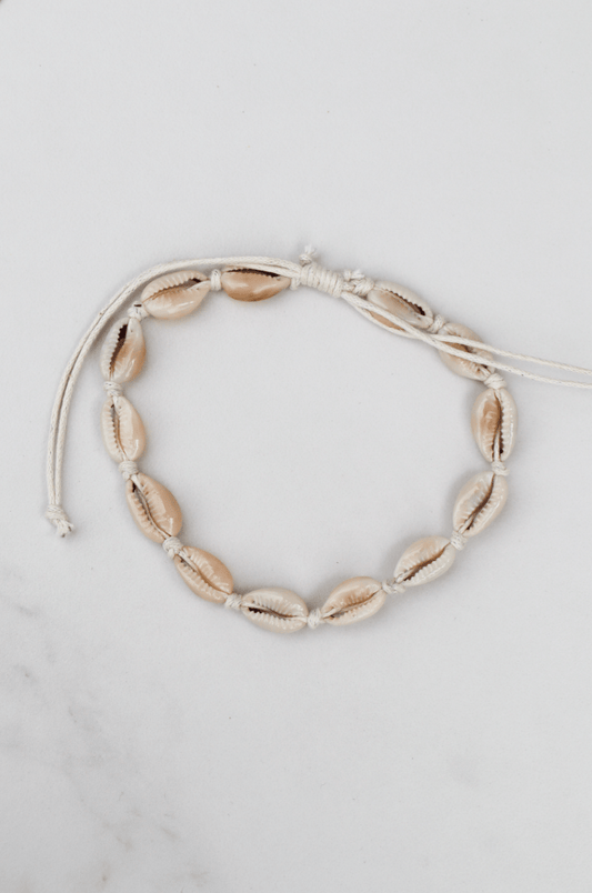 Shell anklet