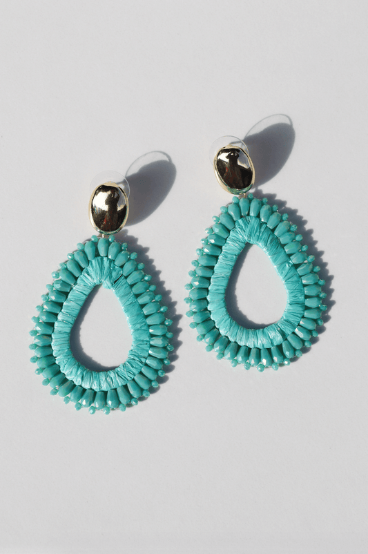 Samé turquoise statement earring