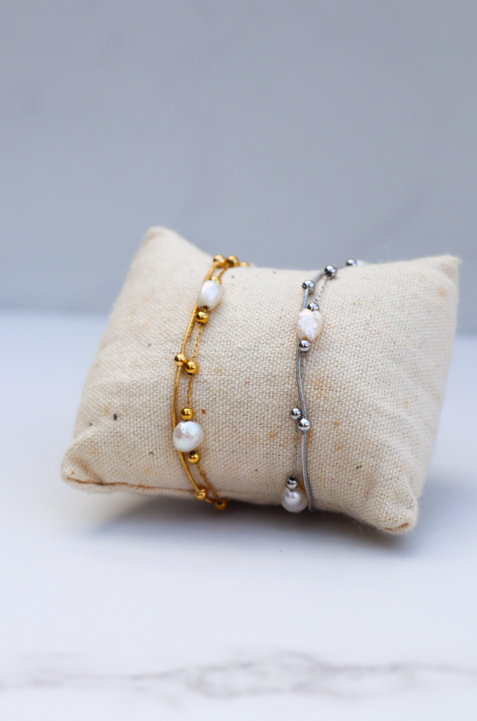 Atlantic pearl bracelet