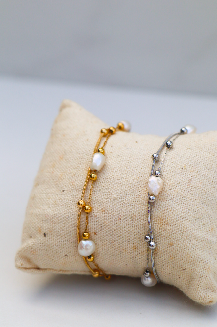 Atlantic pearl bracelet