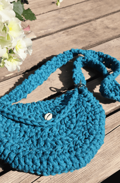 Sky blue bag