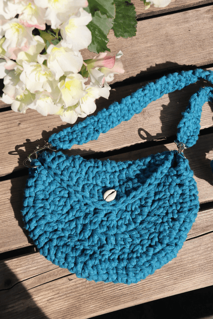 Sky blue bag