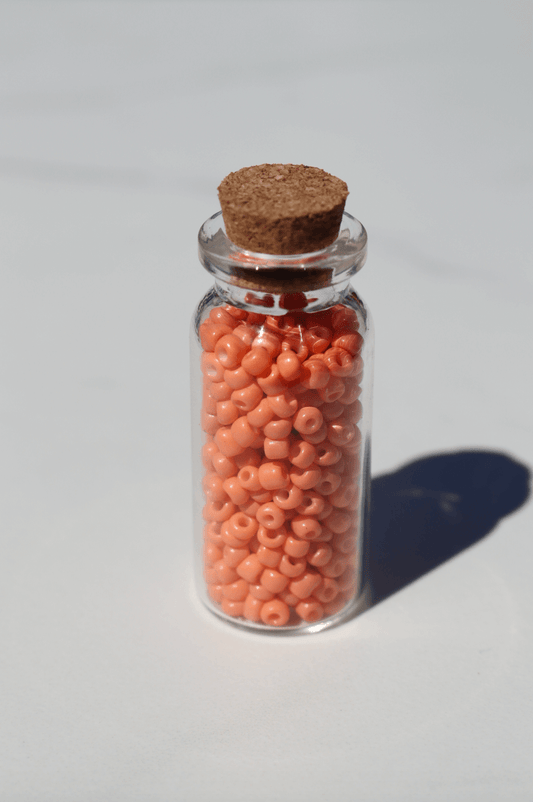 DIY beads 3mm orange